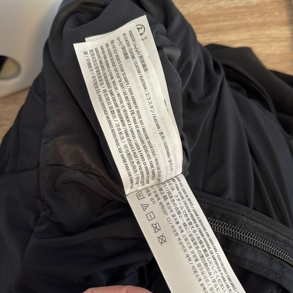 Abercrombie & Fitch NWT Ruched Front Cutout Asymmetrical Midi Dress Black Size M - Picture 13 of 15